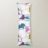 Coussins Longs Mur criqué (Dos (Vertical))