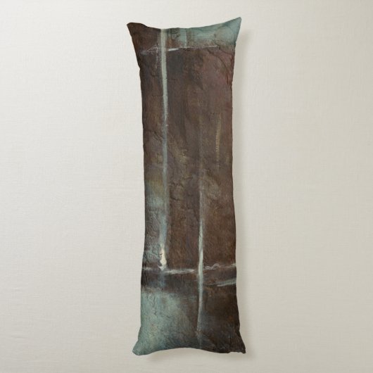 Coussins Longs Mur en brique rouge et gris (Dos (Vertical))