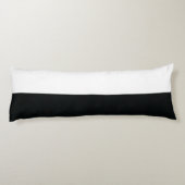 Coussins Longs Mydeas | Bleu et blanc Extra Wide Stripes (Dos)