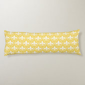 Coussins Longs Naples Fleur Jaune de Lys (Dos)