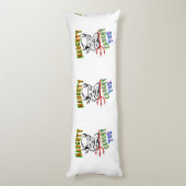 Coussins Longs Naughty T'A Pris (Dos (Vertical))