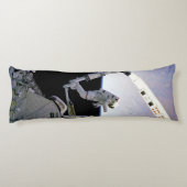 Coussins Longs Navette spatiale et astronaute (Dos)