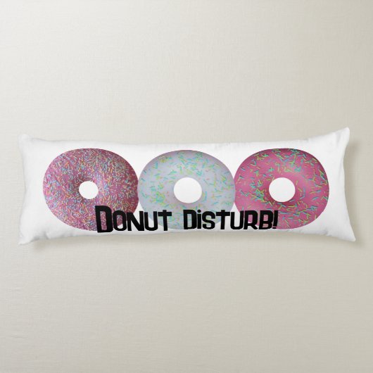 Coussins Longs Ne dérange pas ! (Dos)