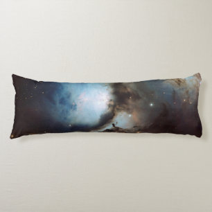 Coussins Longs Nébuleuse Orion Astronomie bleu marron beige ciel