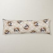 Coussins Longs Nederlandse Kooikerhondje Peinture Animal Chien Ar (Dos)