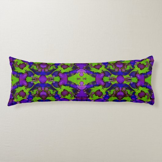 Coussins Longs Neon Bloomstorm (Devant)