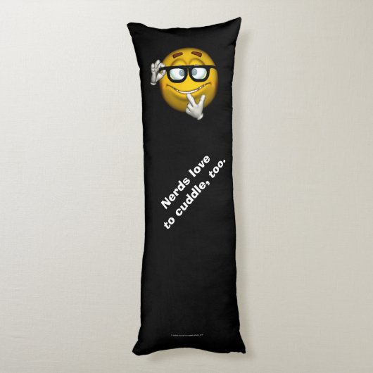 Coussins Longs "Nerds Love to Cuddle, too." [a2] (Dos (Vertical))