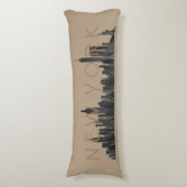 COUSSINS LONGS NEW YORK, PINCEAU D'HORIZON DE NY - (Devant (Vertical))