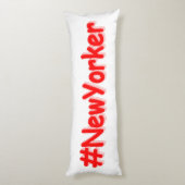 Coussins Longs "#NewYorker " Joli Design. Acheter maintenant (Dos (Vertical))