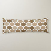 Coussins Longs Nid d'abeille dans le sable (Dos)