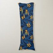 Coussins Longs Night bird of Paradise garden 2 (Devant (Vertical))