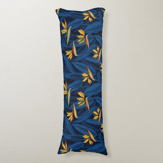 Coussins Longs Night bird of Paradise garden 2 (Devant (Vertical))