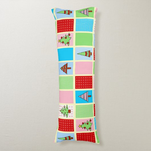 Coussins Longs Noël coloré (Devant (Vertical))