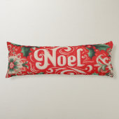 Coussins Longs Noel de Noël Rouge et Vert (Devant)