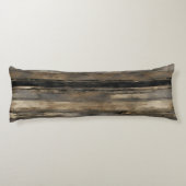 Coussins Longs Noir et Gris en relief (Dos)
