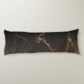 Coussins Longs Noir et Marbre blanc (Dos)