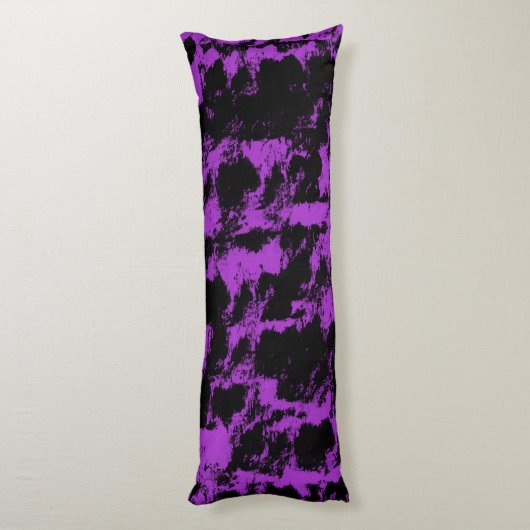 Coussins Longs Noir pourpre (Dos (Vertical))