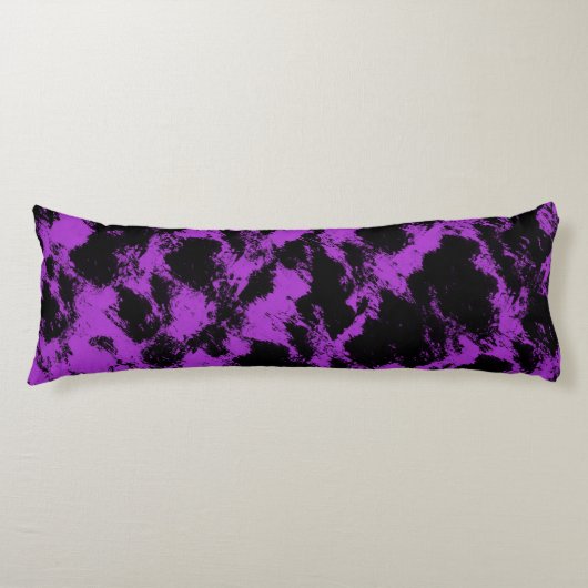 Coussins Longs Noir pourpre (Devant)