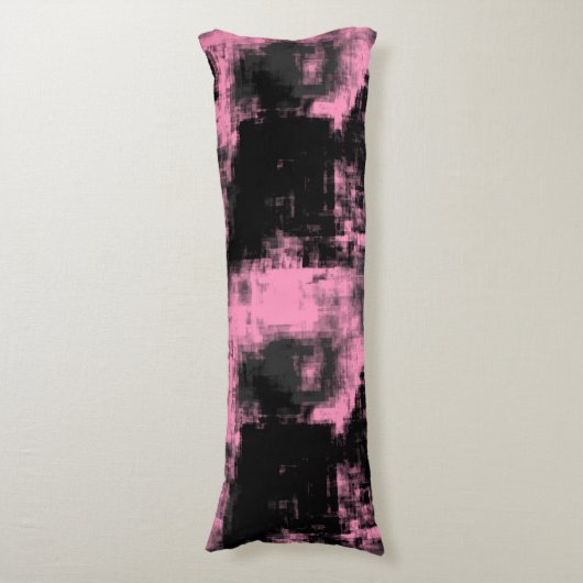 Coussins Longs Noir rose et gris (Devant (Vertical))