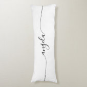 Coussins Longs Nom de la signature de Glam (Devant (Vertical))