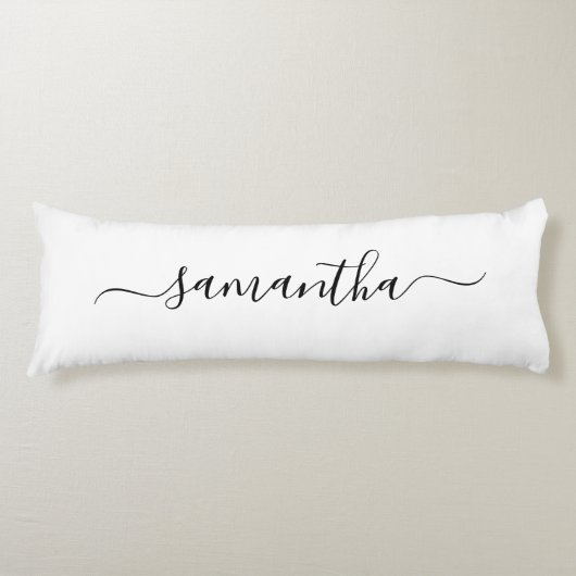 Coussins Longs Nom de signature girly (Devant)