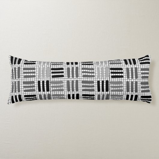 Coussins Longs Nombre 3 nuances grises (Devant)