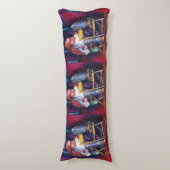 Coussins Longs Norman préfère se plonger dans son sommeil (Devant (Vertical))