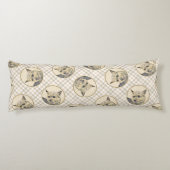 Coussins Longs Norwich Terrier Peinture mignonne Artiste Pot Orig (Dos)