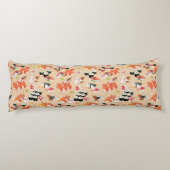 Coussins Longs Nourriture japonaise : Motif 3 de sushi (Dos)