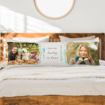 Coussins Longs Nous avons tellement de chance de vous avoir boucl<br><div class="desc">Coussin de corps photo personnalisé pour quelqu'un de spécial. La conception comporte des crochets à courbes pour encadrer la définition de votre photo qui est NOUS et qui est VOUS. Laissé dans l'écriture décontractée et la typographie des polices maigres, le libellé dit : NOUS sommes si chanceux de VOUS avoir....</div>