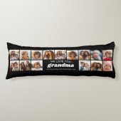 Coussins Longs Nous t'aimons grand-mère - 15 Photo Collage (Devant)