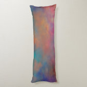 Coussins Longs Nuages arc-en-ciel (Dos (Vertical))