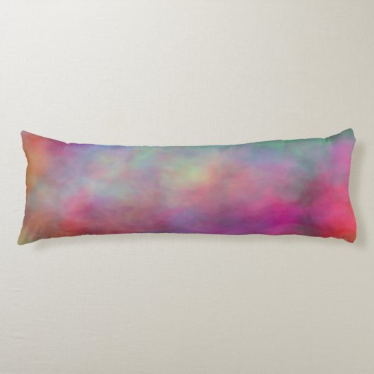 Coussins Longs Nuages arc-en-ciel (Devant)