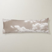 Coussins Longs Nuages beiges doux 5 #nuages #art (Dos)