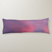 Coussins Longs Nuages Rose Bleu (Dos)