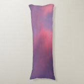 Coussins Longs Nuages Rose Bleu (Devant (Vertical))