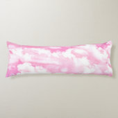 Coussins Longs Nuages roses festifs (Devant)