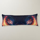 Coussins Longs Nuit de feu Dragon Scape (Dos)