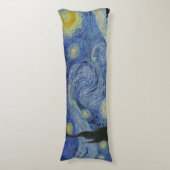 Coussins Longs Nuit étoilée, peinture à l'huile, Vincent Van Gogh (Devant (Vertical))