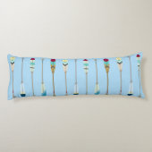 Coussins Longs Oars de style vintage (Dos)