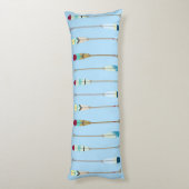 Coussins Longs Oars de style vintage (Dos (Vertical))