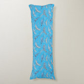 Coussins Longs Ocean Marine Animals Dolphins Marlins (Devant (Vertical))