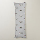 Coussins Longs "Oeuvre unique de squelette" (Dos (Vertical))