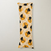 Coussins Longs Oie au coucher du soleil - Art original de la faun (Devant (Vertical))