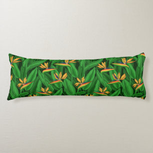 Coussins Longs Oiseau de nuit du jardin du paradis