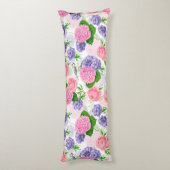 Coussins Longs Oiseau et fleurs (Dos (Vertical))