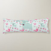 Coussins Longs Oiseaux, Chiens, Bannières, Fleurs (Devant)