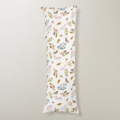 Coussins Longs Oiseaux colorés (Devant (Vertical))