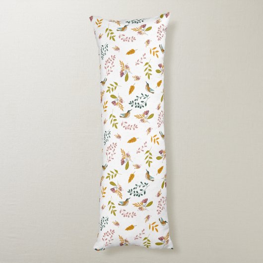 Coussins Longs Oiseaux colorés (Dos (Vertical))