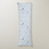 Coussins Longs Oiseaux d'hiver (Devant (Vertical))